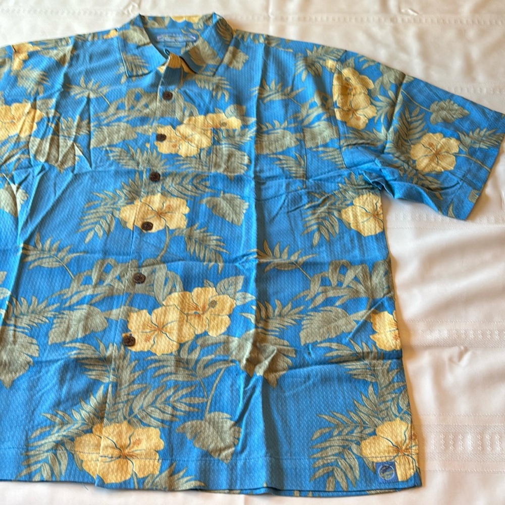 Bermuda Bay Silk Shirt NWOT